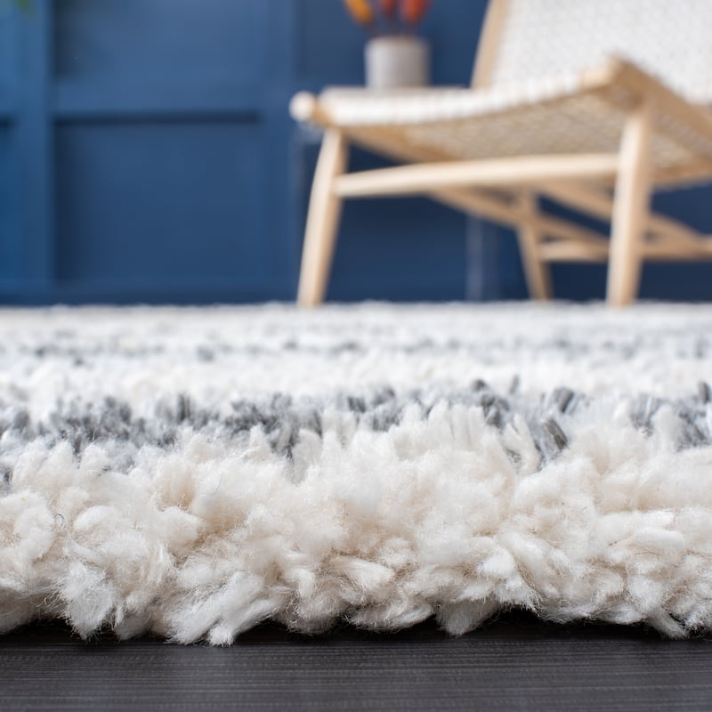 SAFAVIEH Fontana Shag Radha Modern Abstract 2-inch Thick Rug
