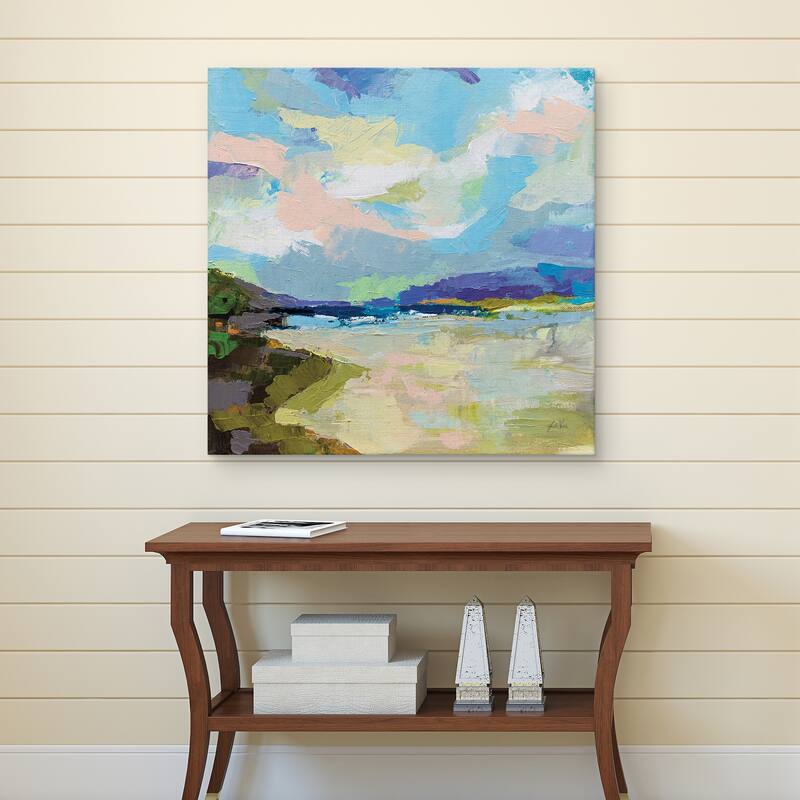 The Shore by Jeanette Vertentes Canvas Art Print