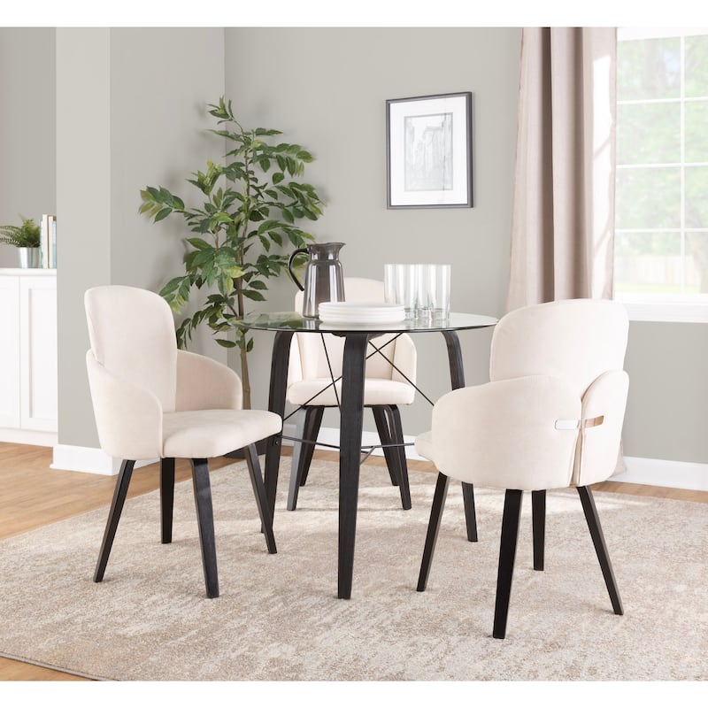 Carson Carrington Culnady Mid-Century Modern Round Dinette Table