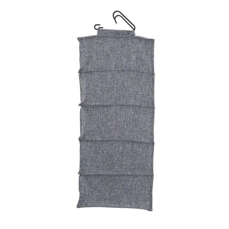 Household Essentials 10-Pocket Blended Canvas Hanging Shoe Organizer