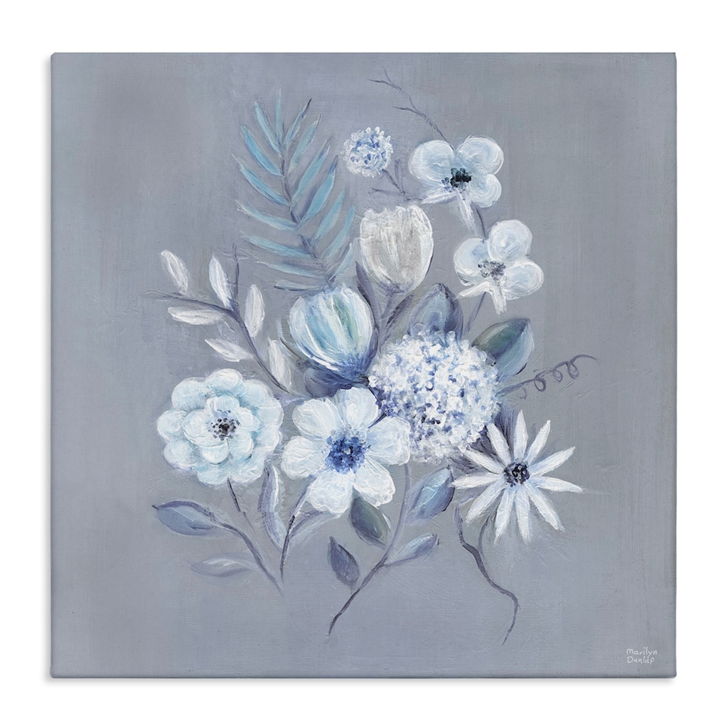 Stupell Mixed Flower Bundle Canvas Wall Art Design By Marilyn Dunlap