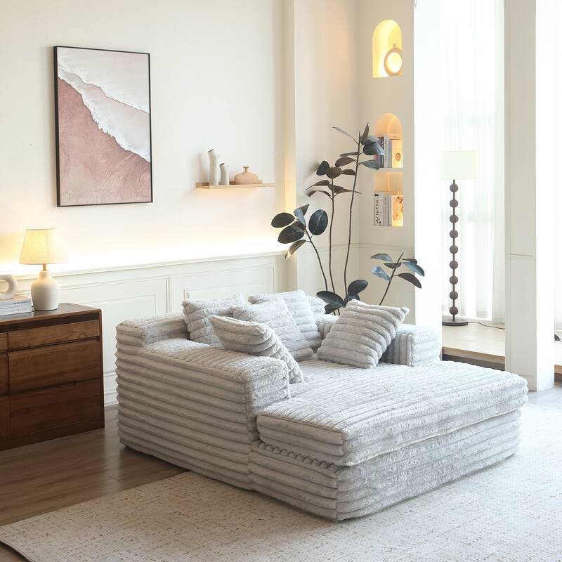 Luxury Sleeper Sofa Bed with Soft Cushion - Ultimate Comfort for Your Home