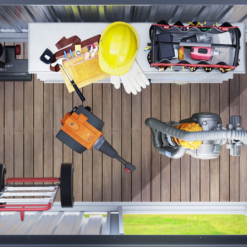 Steel Outdoor Storage Shed