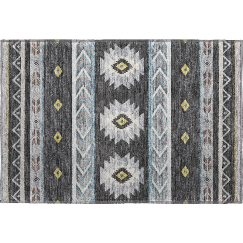 Premium Washable Super Soft Boho Tribal Mayfield Rug
