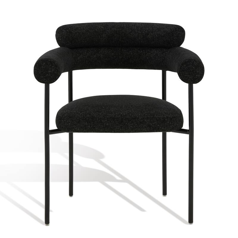 SAFAVIEH Couture Frouwe Curved Back Dining Chair (Fully Assembled) - 26Wx21Dx30H