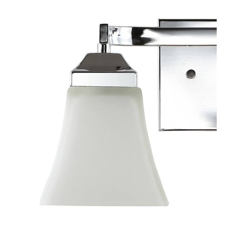 Staunton Iron/Glass Modern Cottage LED Vanity Light, Oil Rubbed Bronze by JONATHAN Y