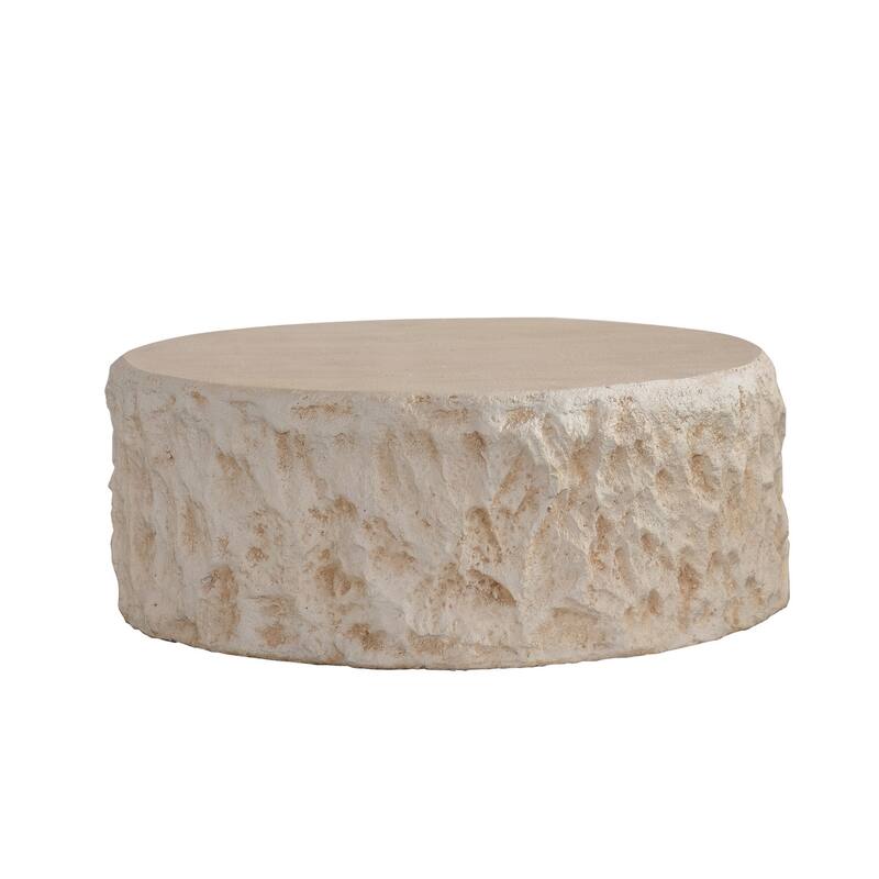 Mid-Century Round Centre Coffee Table - 8' x 10'