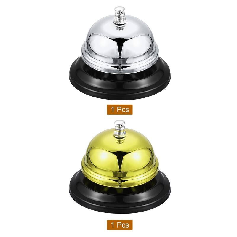 2 Pcs Call Bell, Desk Bell Service Dinner Bell