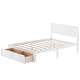 preview thumbnail 4 of 16, Full Size Platform Bed with Under-bed Drawers