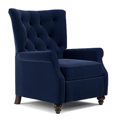 Copper Grove Plush Push-back Recliner Chair