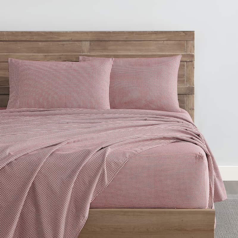 Nautica Cozy Brushed Flannel Printed Sheet Sets