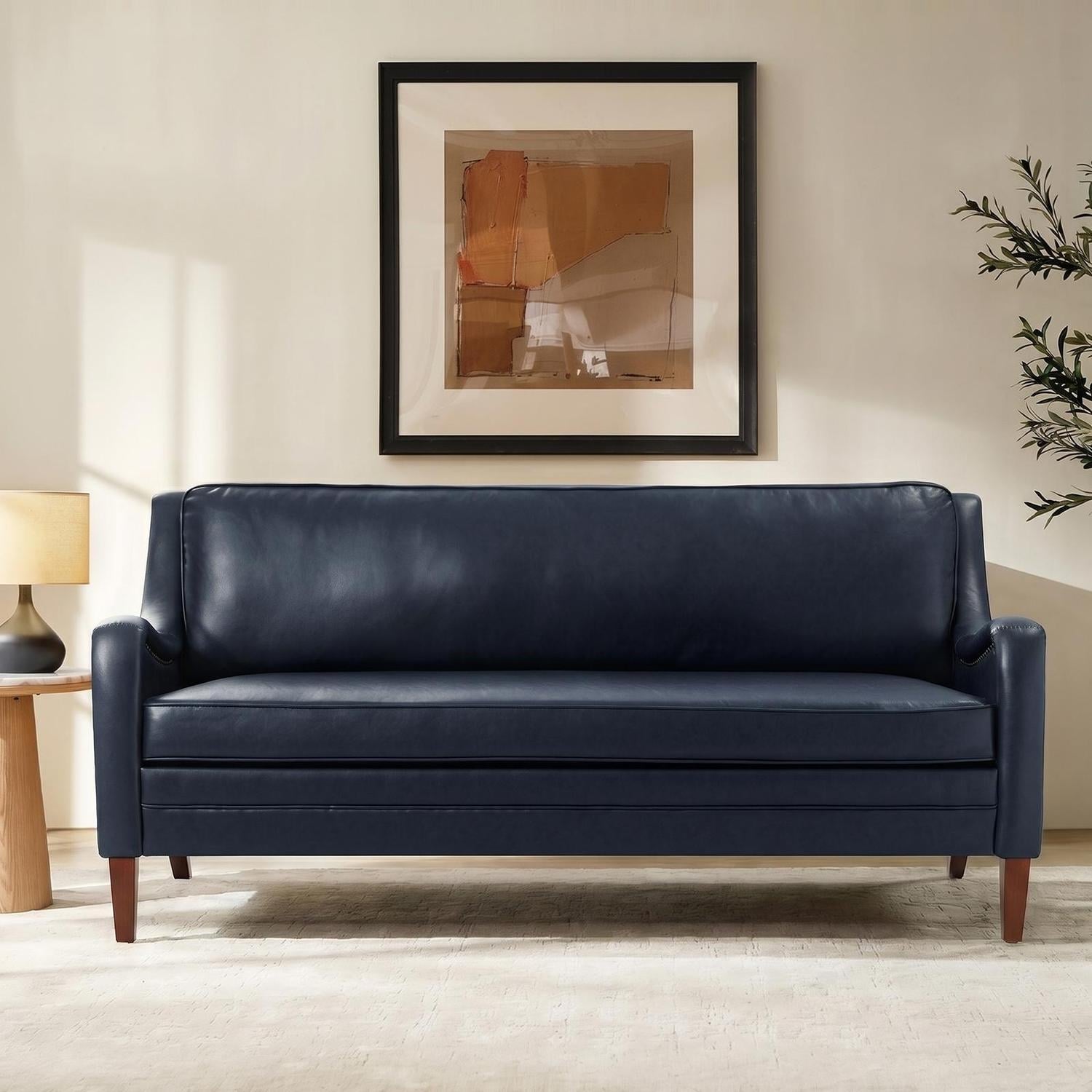 HULALA HOME Silvia 73"Wide Transitional Sofa with Nailhead Trim