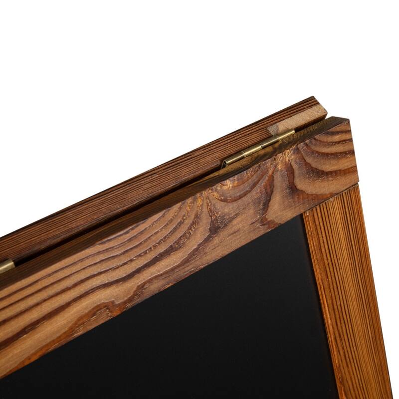 Wood A-Frame Magnetic Chalkboard Set-Markers, Stencils, and Magnets