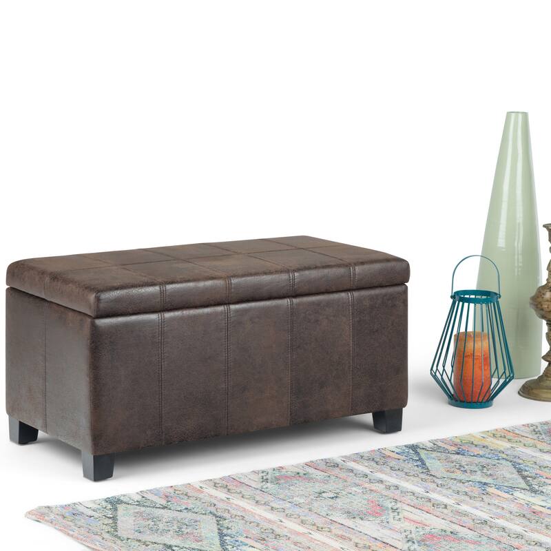 Modern Storage Ottoman Bench