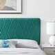 preview thumbnail 58 of 56, Leila Performance Velvet King/California King Headboard