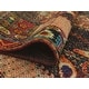 Thumbnail 5, Semi-Antique Hanif Navy/Red Rug - 5'0" x 7'9". Changes active main hero.