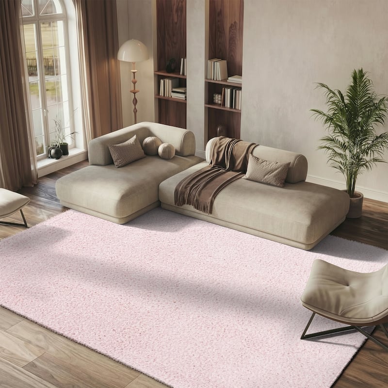 SAFAVIEH Madrid Shag Soledad Solid 2-inch Thick Rug