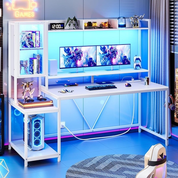 Gaming desk with monitors sale
