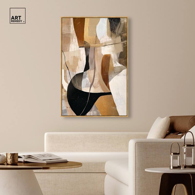 Tactile Depth I Canvas by Art Remedy