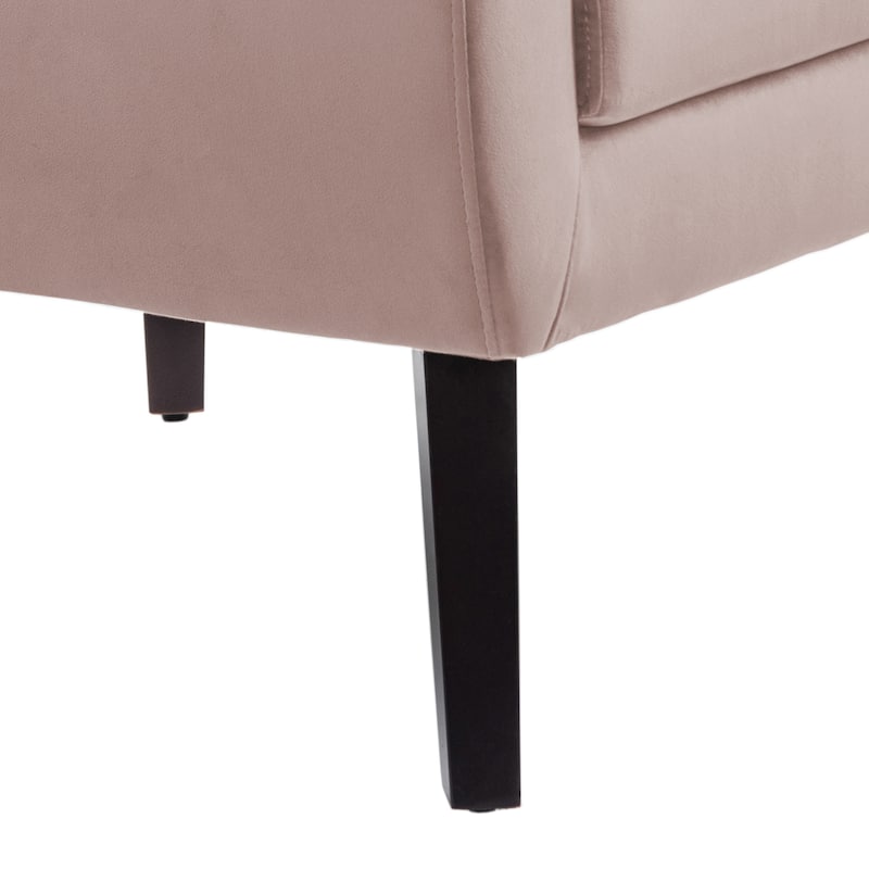 Velvet Accent Chair Living Room Upholstered Armchair