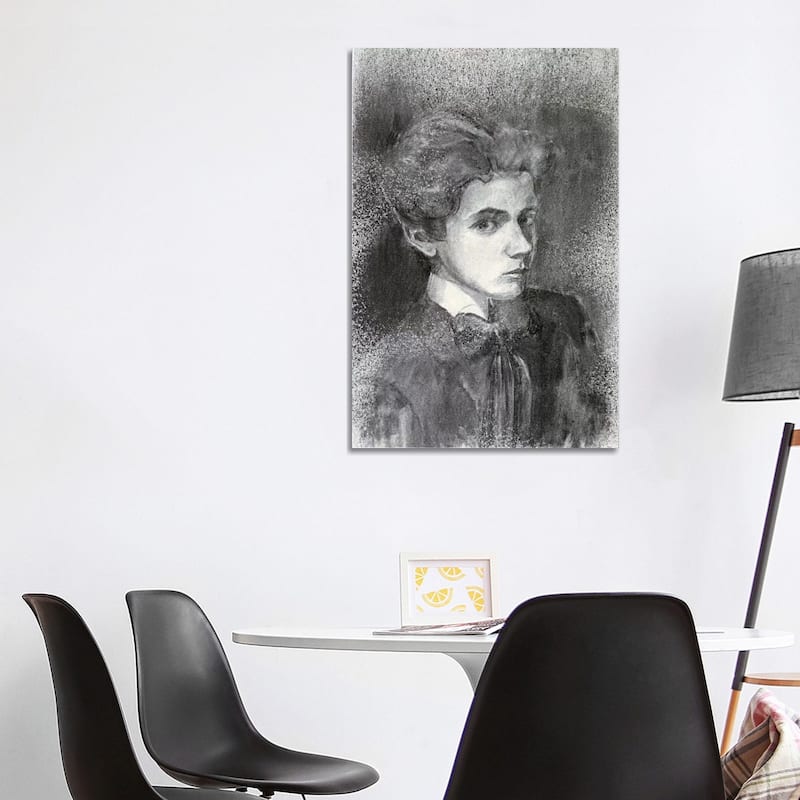 iCanvas "Self-Portrait IV" by Egon Schiele Canvas Print - 40x26x1.5
