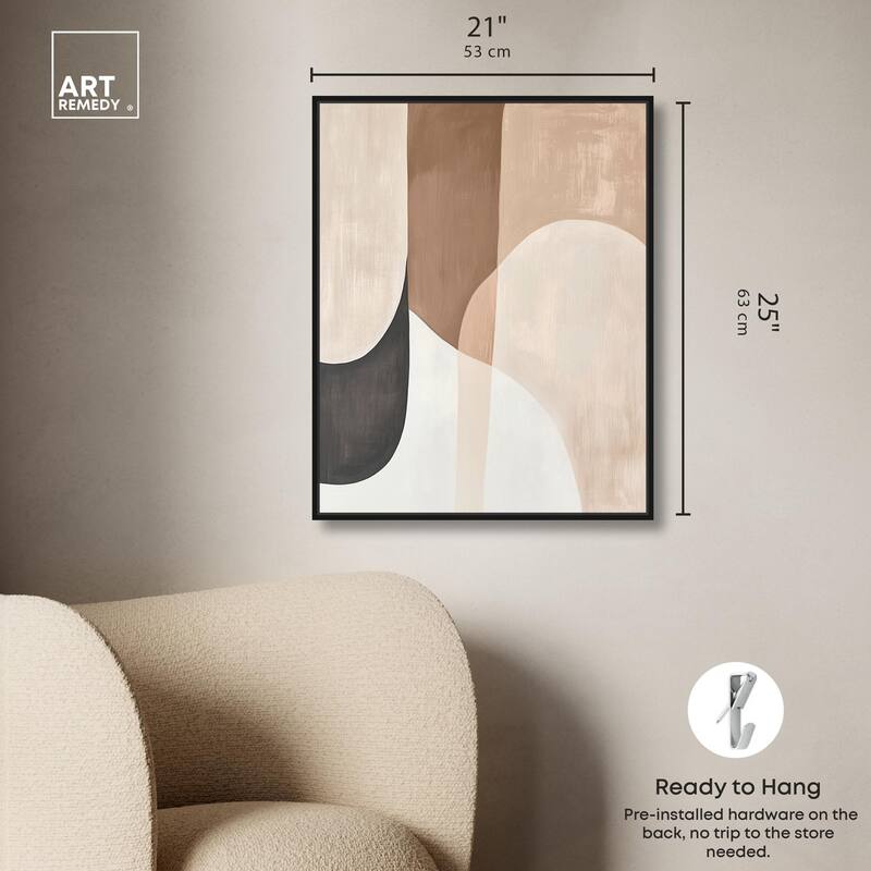 Soul of Form I Canvas by Art Remedy
