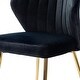 preview thumbnail 9 of 105, HULALA HOME Upholstered Tufted Back Side Accent Dining Chair with Small Base
