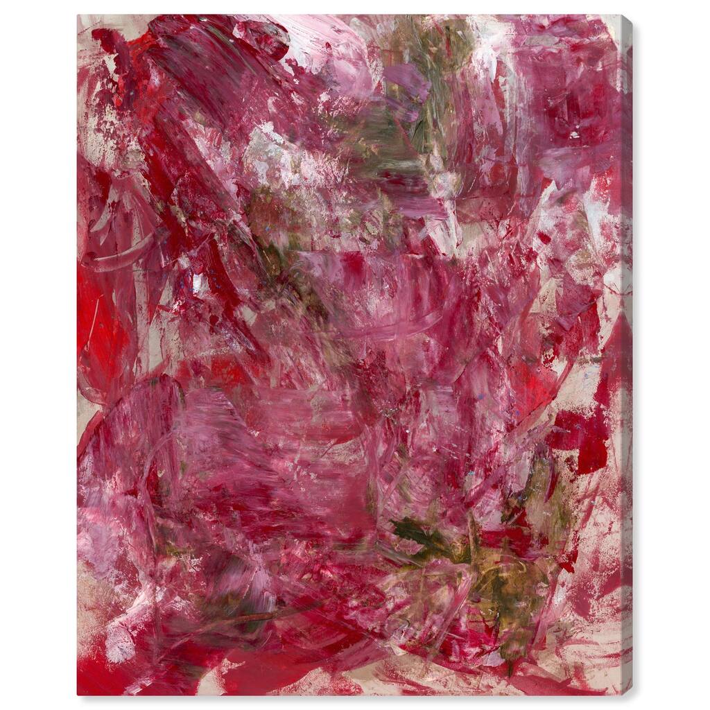 Shades of Red III Canvas by Art Remedy, Gallery Wrapped