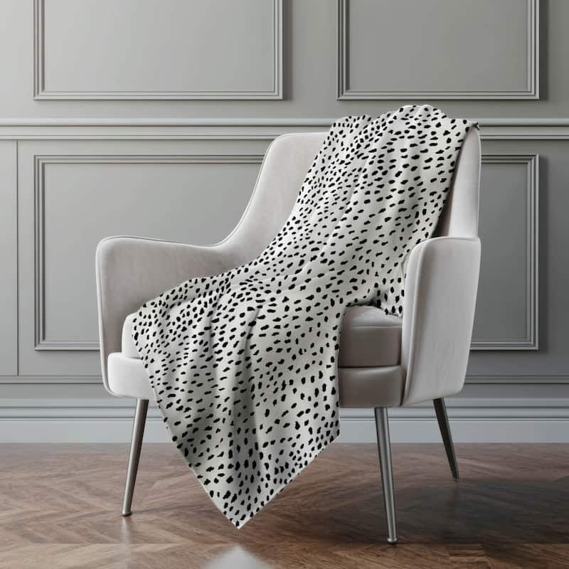 Premium Machine Washable ASB44 Antelope Print Sherpa Throw Blanket