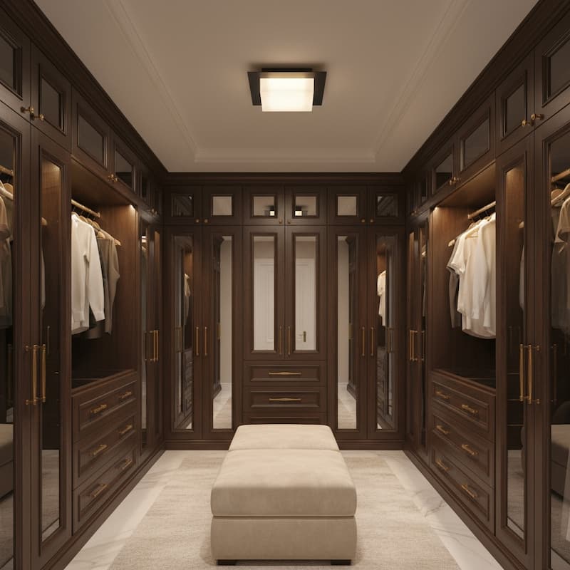 8 Inch Square LED Flush Mount Light Etched Acrylic Shade Dimmable