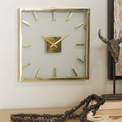 Black Metal Pocket Watch Style Finial Decorative Wall Clock with Rope Accent
