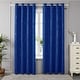 preview thumbnail 17 of 99, Deconovo Wave Line with Dots 52 Width Curtains Pair(2 Panel) 52x54 Inch - Royal Blue