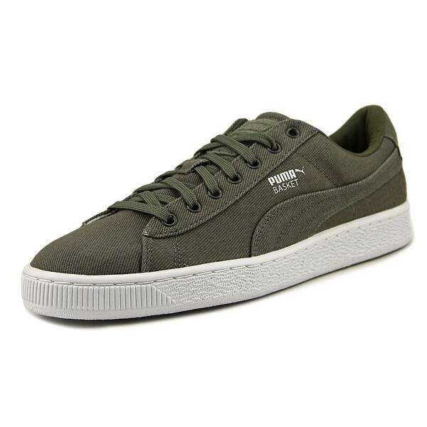 Shop Puma Basket Classic Cvs Men Canvas Gray Fashion Sneakers