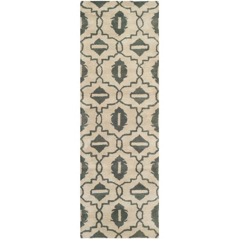 SAFAVIEH Handmade Chatham Patroula Modern Moroccan Wool Rug