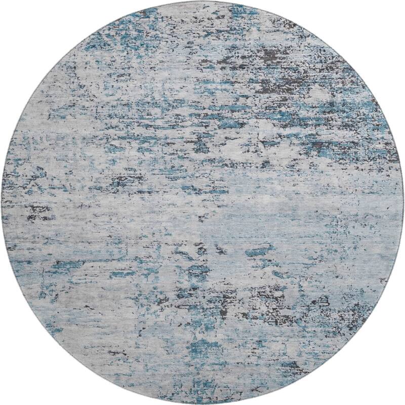 Premium Washable Super Soft Solid Abstract Mayfield Rug