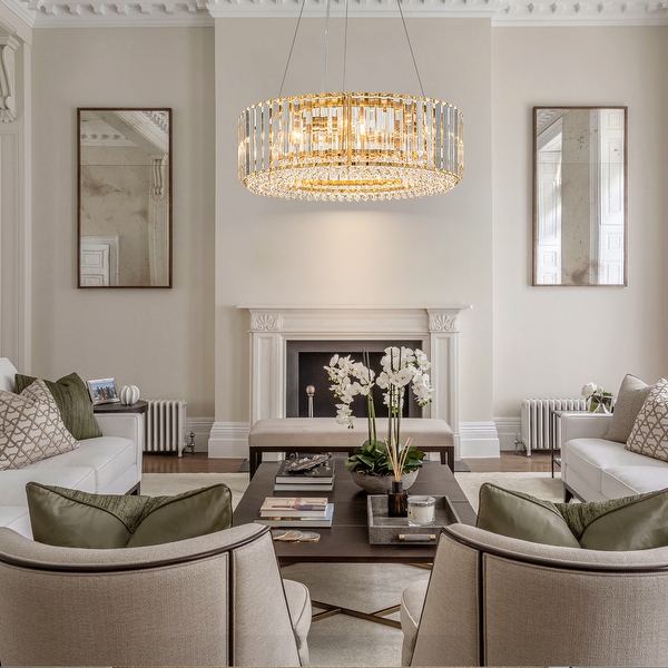 Round pendant chandelier top