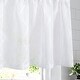 preview thumbnail 3 of 4, Semi-Sheer Rod Pocket Kitchen Curtain Valance and Tiers Set