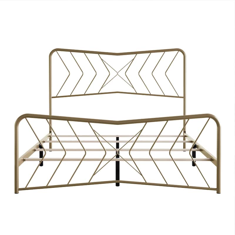 Clayfell Fargo Metal Bed