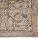 preview thumbnail 8 of 7, The Curated Nomad Durlston Printed Trellis Gold/ Green Cotton Mix Area Rug