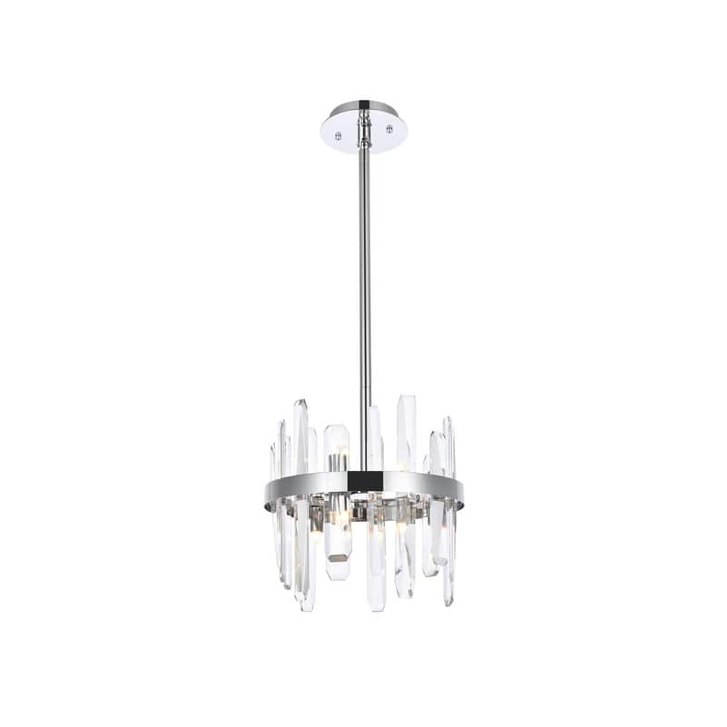 Indigo Home 12 inch crystal round pendant