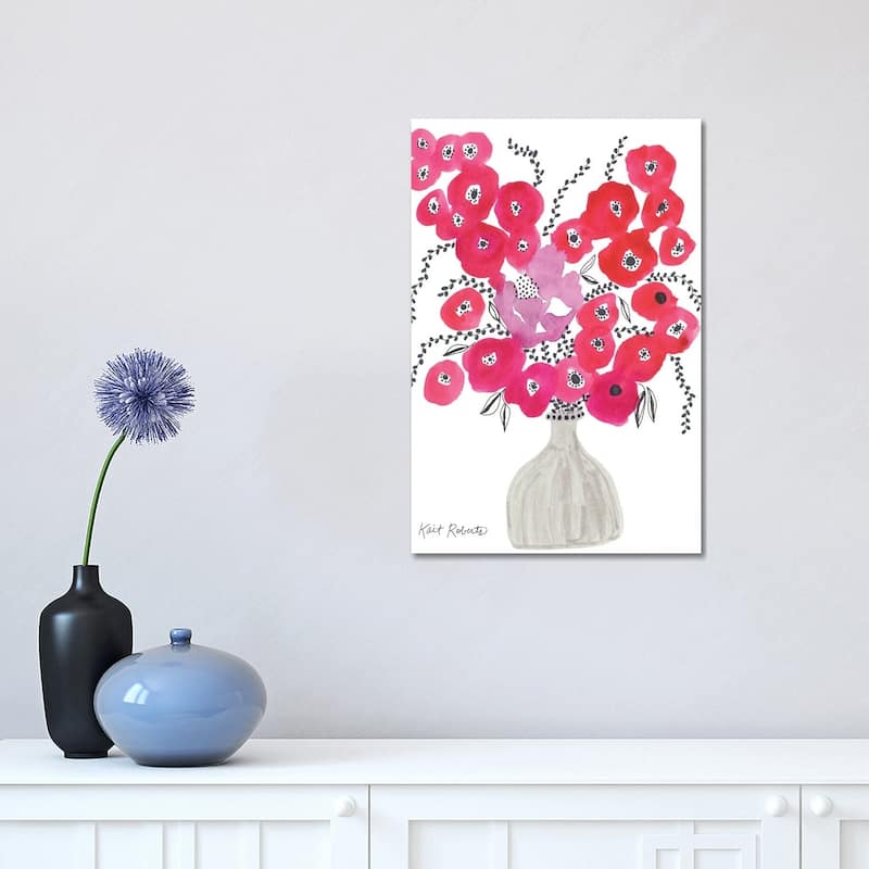 iCanvas "Vanity Blooms Caught My Eye" by Kait Roberts Canvas Print - 18x12x1.5