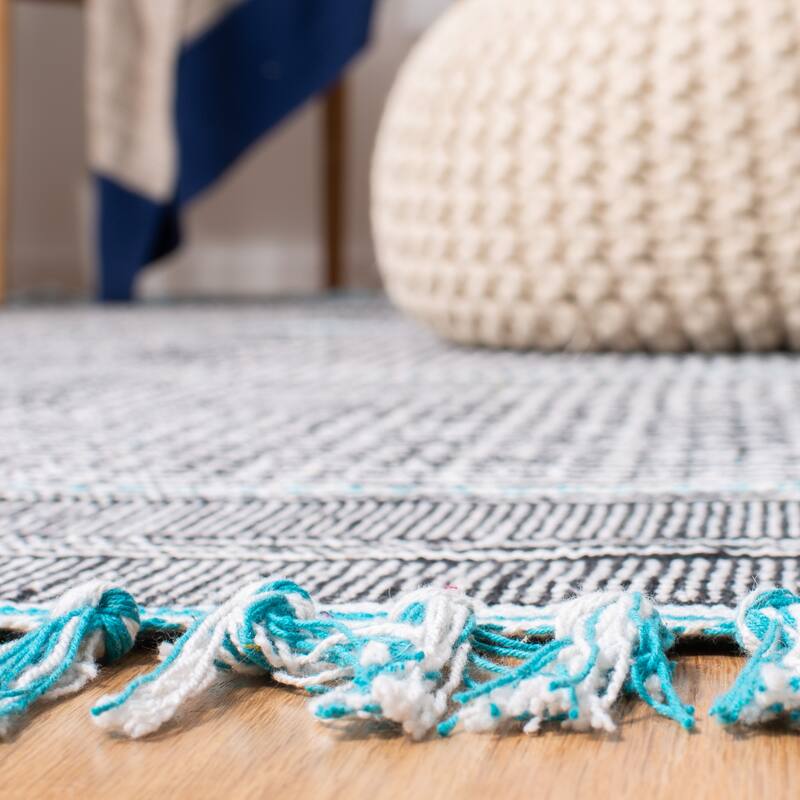 SAFAVIEH, Handmade Flatweave Montauk Susse Casual Cotton Rug