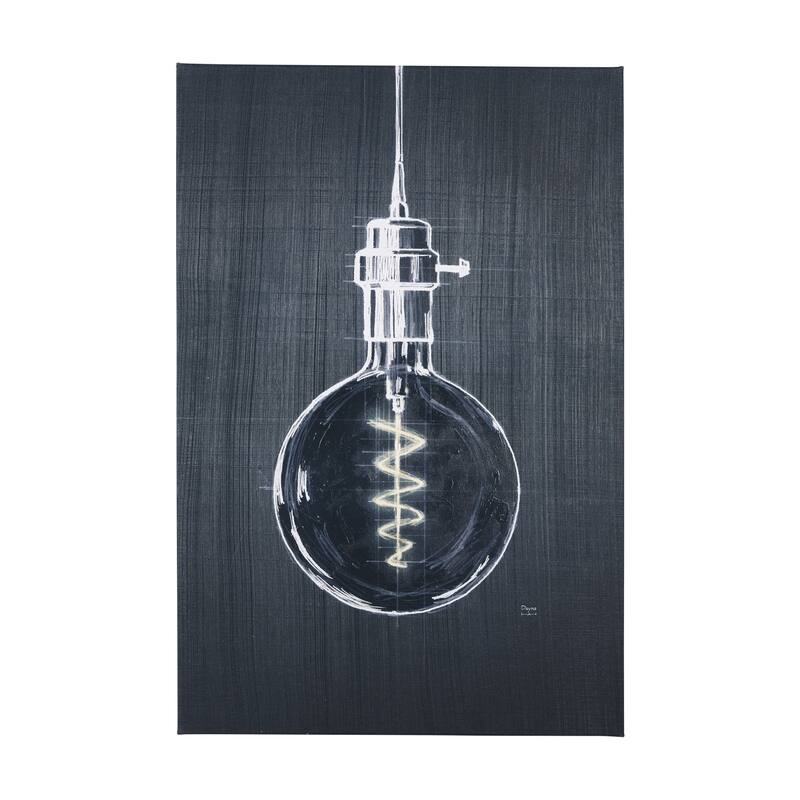 Bright Idea II (40 x 60 ) Canvas Art Print - Large