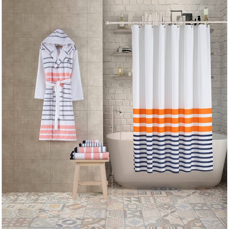 Brooks Brothers Turkish Pesthemal Shower Curtain