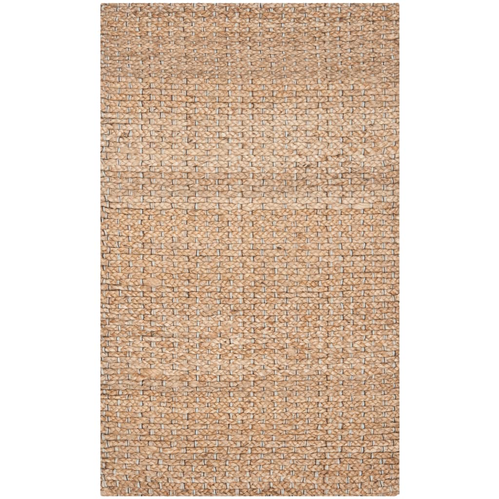 SAFAVIEH Handmade Natural Fiber Grainne Jute Rug - Light Blue/Natural - 2' 6" x 4'