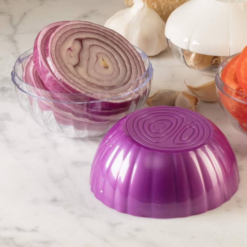 Hutzler Pro-Line Onion Saver Keeper Storage Container - Keeps Fresh Longer