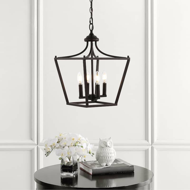 Camden Light Iron Classic Midcentury Pendant Lantern by JONATHAN Y