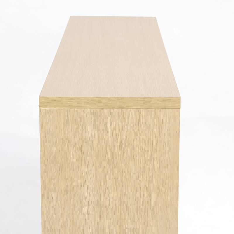 Mid-Century Modern 4-Door Storage Sideboard Cabinet