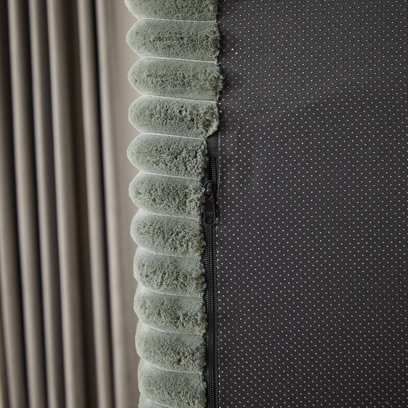 75 Inch Corduroy Sponge Sofa Lounge Chair