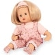 preview thumbnail 2 of 3, Gotz: Muffin: Flowers Millefleur - 13" Doll, Pink Floral Overalls,Kids 3+